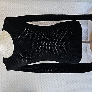 American Eagle black sweater.